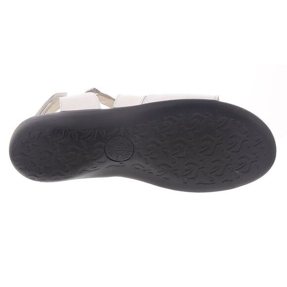 David Tate White Leather Strappy Sandals Women's 10 - Picture 7 of 11